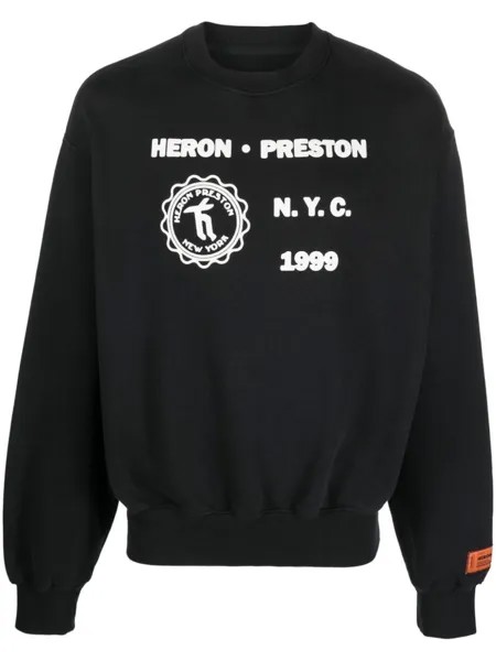 Heron Preston толстовка Medieval Heron, черный