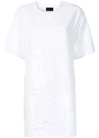 RtA платье-футболка Romy с пайетками