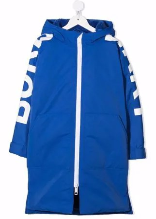 Burberry Kids плащ с логотипом