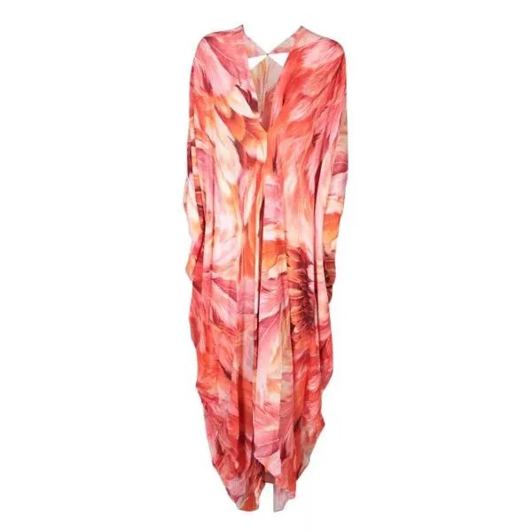 Платье viscose kaftan Roberto Cavalli, мультиколор
