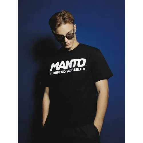 Футболка Manto, размер 2XL, черный