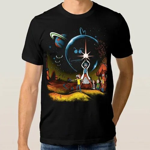 Футболка Design Heroes, размер 2XL, чёрный