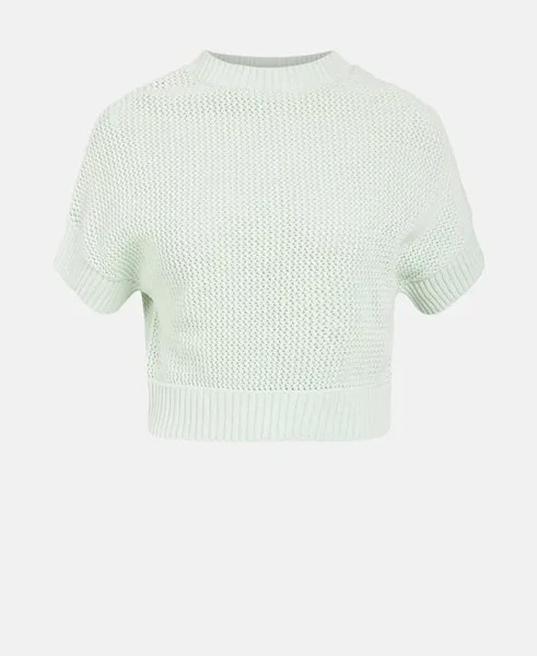 Пуловер с короткими рукавами Herzensangelegenheit, мятный