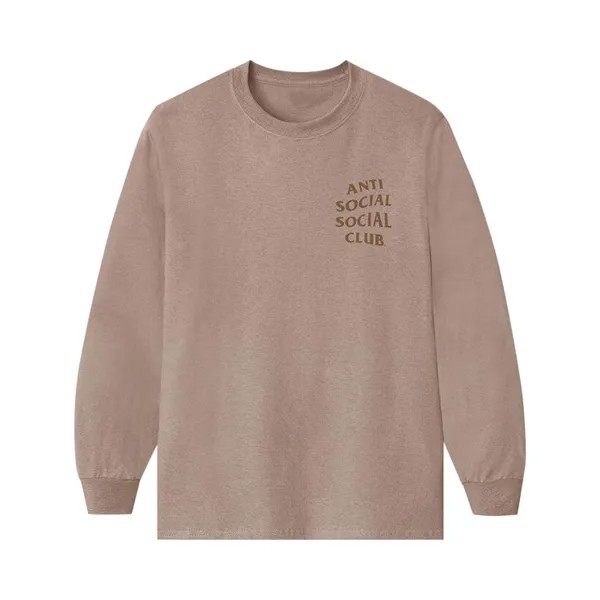 Футболка Anti Social Social Club Kkotch Long-Sleeve Tee, песочный