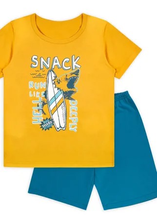 Пижама футболка/шорты Веселый малыш