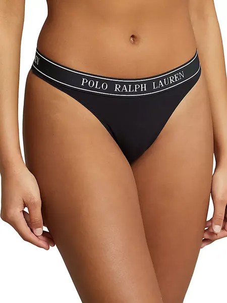 Трусики Polo Essentials Polo Ralph Lauren, цвет onyx