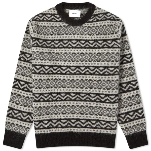 NN07 Джэйсон Fair Isle Crew Knit Свитер