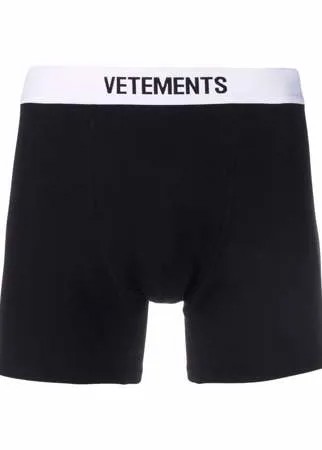 VETEMENTS боксеры с логотипом