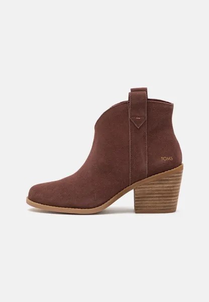 Ботильоны TOMS, коричневый