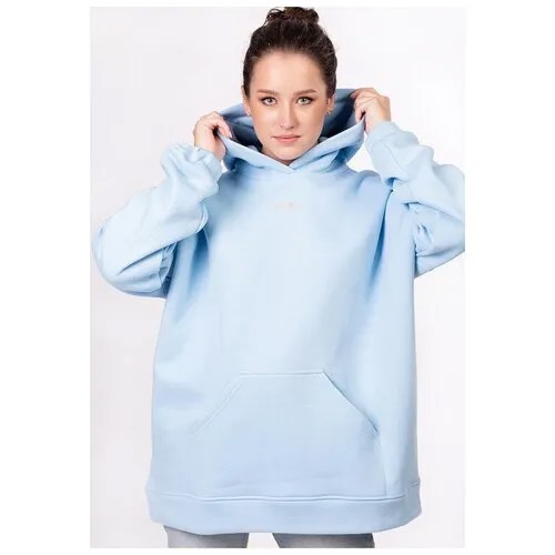 Худи Aussie Wear, силуэт свободный, размер L, голубой