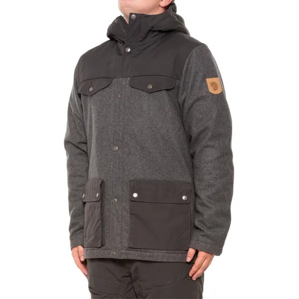 Мужская куртка Fjallraven Greenland Re-Wool, размеры S, M, L, серого цвета, новинка