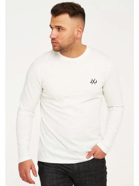 Лонгслив Jack & Jones, цвет cloud dancer
