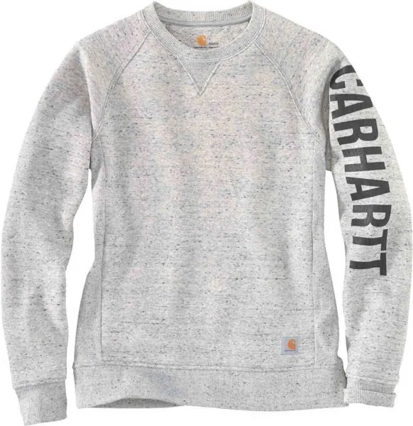 Женская толстовка Clarksburg с круглым вырезом Carhartt, белый/серый