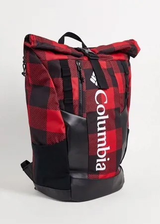 Красный рюкзак в клетку Columbia Convey 25L