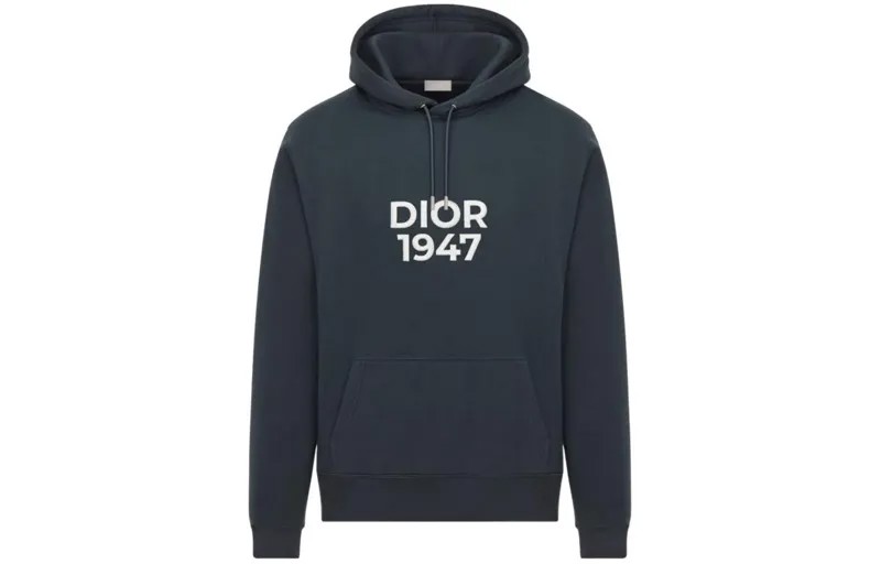 Толстовка мужская темно-синяя Dior, темно-синий