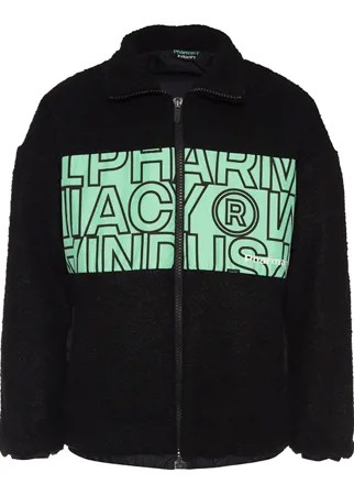 Куртка  Pharmacy Industry PHMSGZ385 l черный+св.зеленый