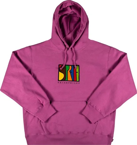 Толстовка Supreme Enterprises Hooded Sweatshirt 'Bright Purple', фиолетовый