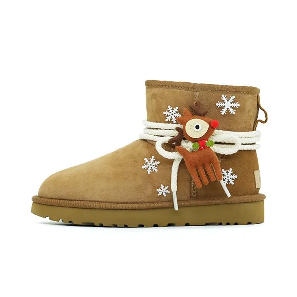 CLASSIC MINI Зимние ботинки женские коричневые Ugg