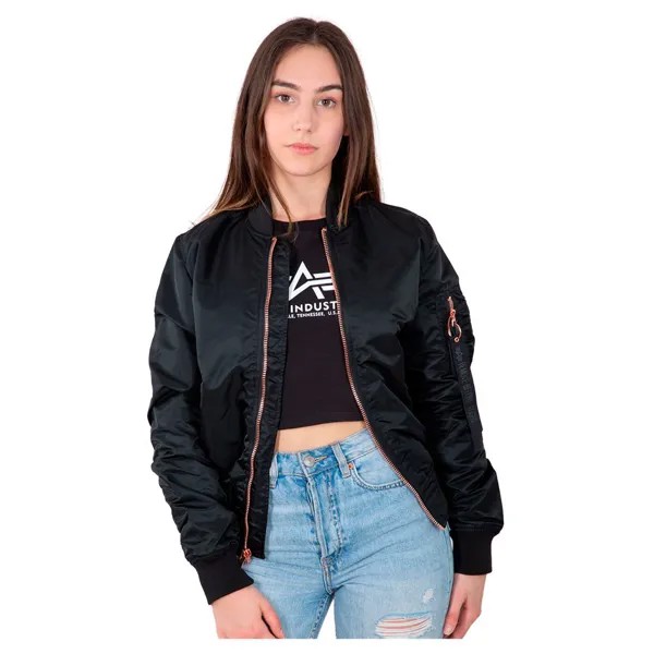 Куртка Alpha Industries MA-1 VF LW, черный