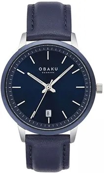 Fashion наручные  мужские часы Obaku V270GDHLRL. Коллекция Salvie