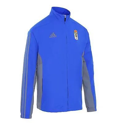 Мужская спортивная футболка adidas Real Oviedo BI6083~Футбол~Футбол~Куртка~Рекомендованная цена 34,99 $