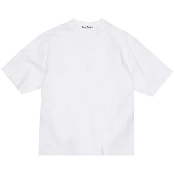 Футболка Acne Studios Printed T-Shirt 'Optic White', белый