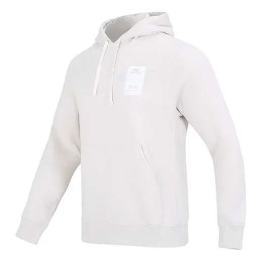 Толстовка Nike NSW Hoodies 'White Logo', белый