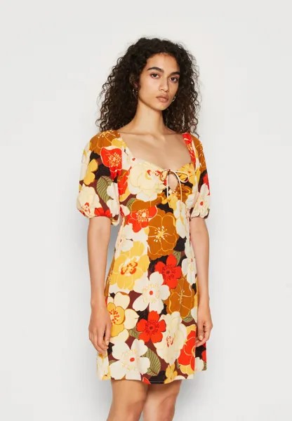 Летнее платье SHINE BRIGHT Billabong, желтый