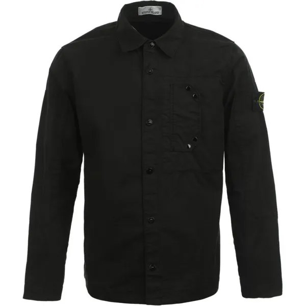 Куртка унисекс черная Stone Island, черный