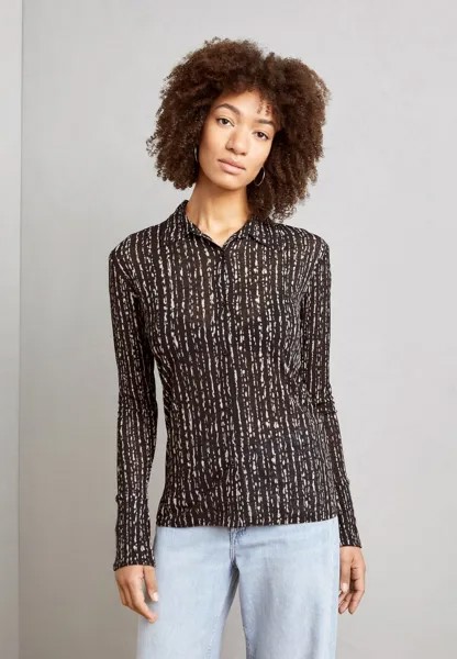 Блузка-рубашка ANNIE SHIRT Lindex, цвет black
