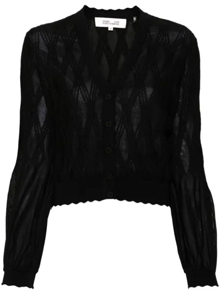 DVF Diane von Furstenberg кардиган Pomela, черный
