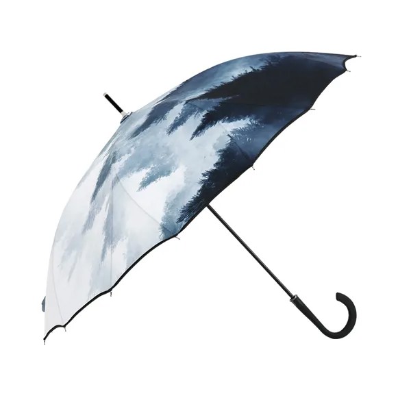 Абстрактный прочный Ветрозащитный Зонт от дождя для мужчин и женщин, большой корейский солнцезащитный Зонт с длинной ручкой, зонты для защи...