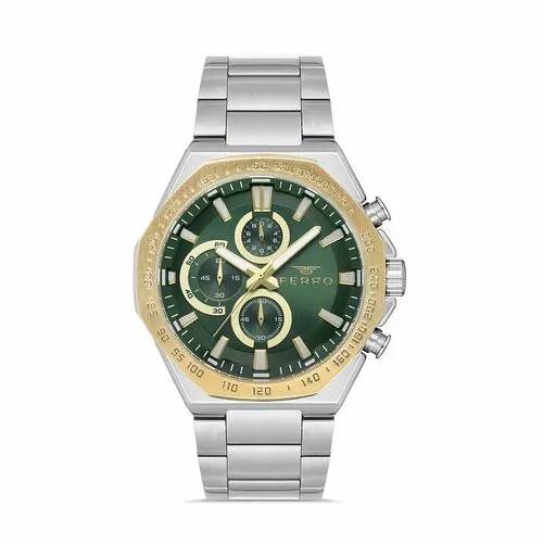 Наручные часы Ferro FM40110A-D6, зеленый
