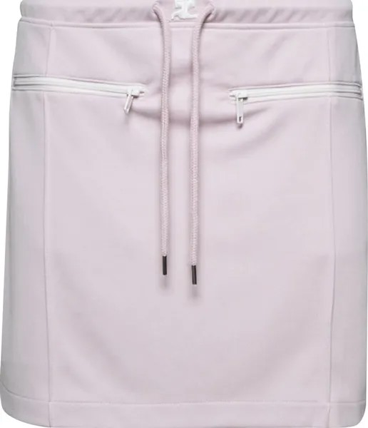 Юбка Courrèges Tracksuit Interlock Mini 'Powder Pink', розовый