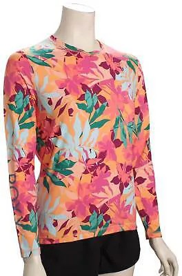 Рубашка для серфинга Roxy Active Sea Skippin LS — Cantaloupe Tropic Palm — новинка