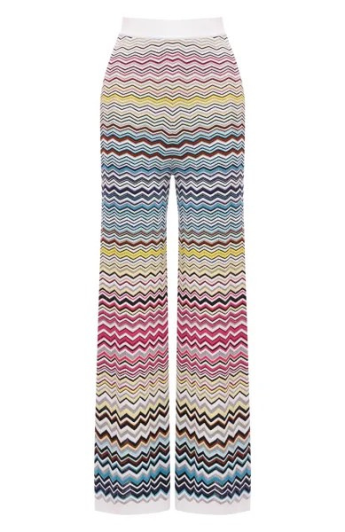 Брюки из хлопка и вискозы Missoni