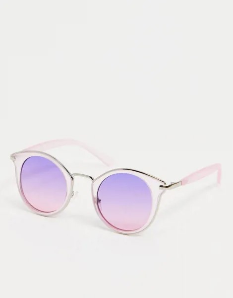 Фиолетовые солнцезащитные очки в стиле «кошачий глаз» AJ Morgan-Фиолетовый цвет