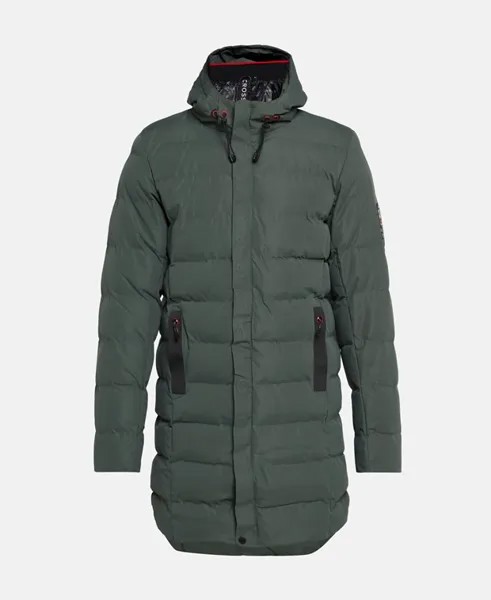 Стеганое пальто Crosshatch, цвет Moss