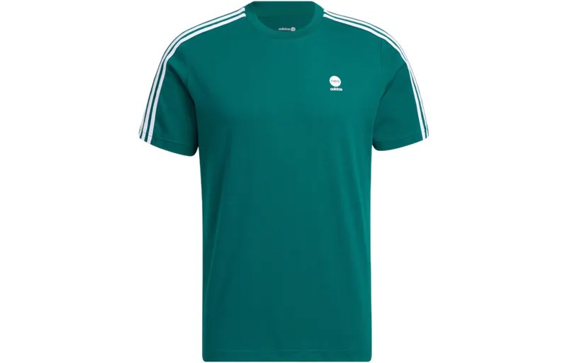 Футболка мужская зеленая Adidas Neo, зеленый