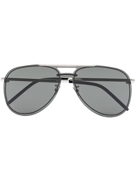 Saint Laurent Eyewear солнцезащитные очки-авиаторы Classic 11