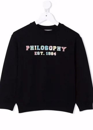 Philosophy Di Lorenzo Serafini Kids толстовка с логотипом
