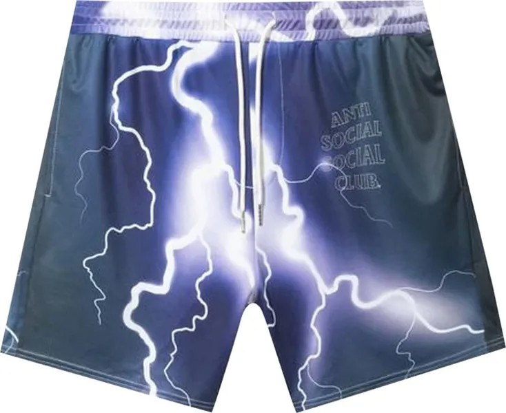 Шорты Anti Social Social Club Hydroplane Shorts 'Multi', синий