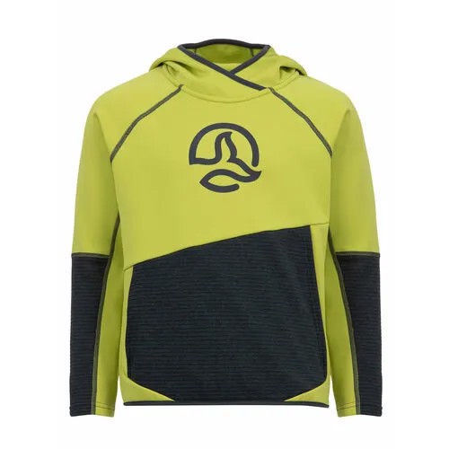 Толстовка TERNUA Norta Hoody K, размер 12, желтый/серый