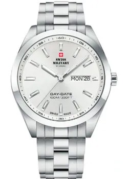 Швейцарские наручные  мужские часы Swiss Military SM34087.02. Коллекция Day Date