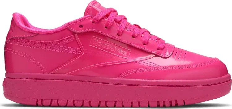 Кроссовки cardi b x wmns coated club c double 'dynamic pink' Reebok, розовый