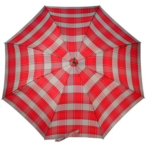 Зонт-трость ZEST, серый, красный