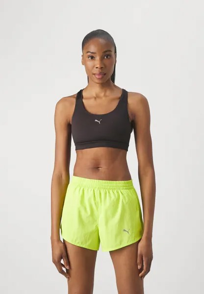 Спортивный бюстгальтер с сильной поддержкой 4KEEPS RUN BRA Puma, цвет black
