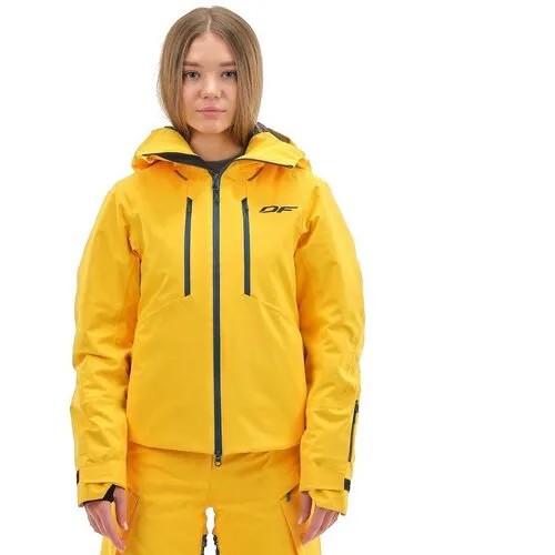 Куртка утепленная DragonFly Gravity Premium WOMAN Yellow-Dark Ocean S