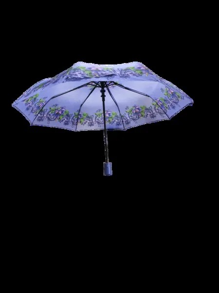 Зонт складной женский полуавтоматический COSY ЮВ_лин12-2303 сиреневый