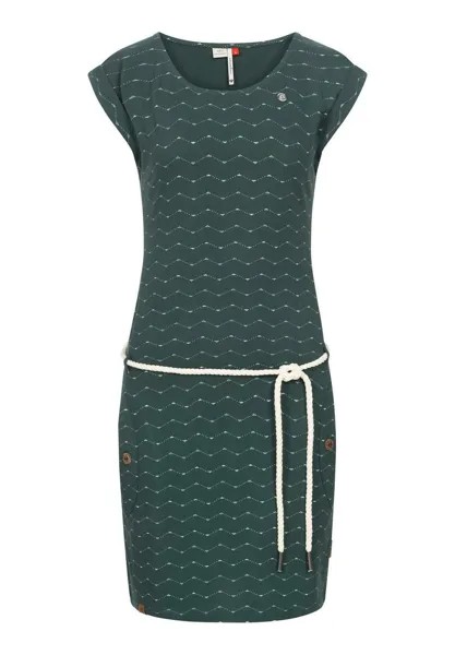 Платье из джерси Ragwear, темно-зеленый меланж